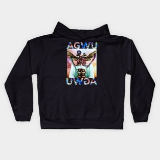 Igbo / African Spirituality : AGWU By SIRIUSUGOART Kids Hoodie